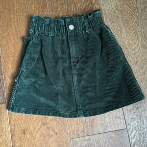 Zara corduroy skirt size 10